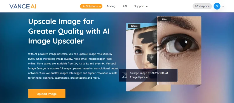 VanceAI Image Upscaler Can Increase Image Resolution